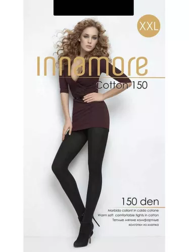 Колготки Innamore Cotton 150 Den цвет Nero размер 4 – 1