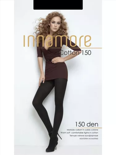 Колготки Innamore Cotton 150 Den цвет Nero размер 3 – 1