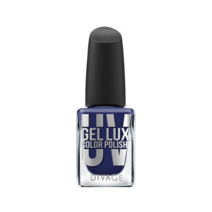 Лак для ногтей Divage Uv Gel Lux Color Polish тон 12 синий 10 мл