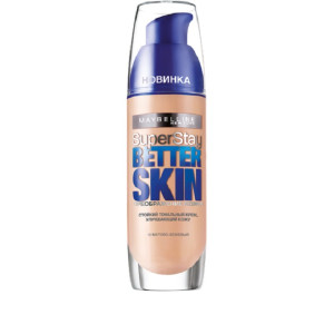 Тональный крем Maybelline New York SuperStay. Better Skin стойкий оттенок 10 Матово-бежевый 30 мл - 1