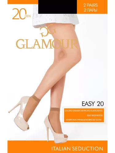 Носки Glamour Easy 20 Den цвет Nero – 1