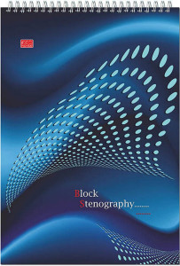 BL A5/60 6c10/14919 Блокнот Stenography спираль