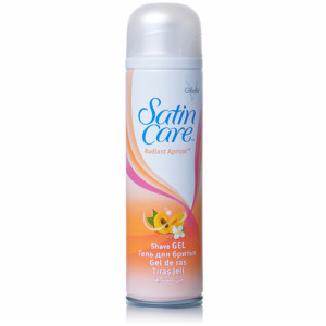 Гель для бритья Gillette Satin Care Radiant Apricot 200мл