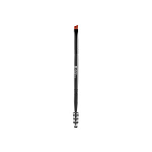 Кисть для бровей скошенная Lucas' Cosmetics двойная