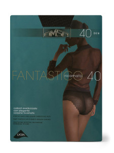 Колготки Голден Леди Компани Fantastico 40 Den цвет Daino ажурные трусики размер 2