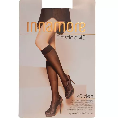 Гольфы Innamore Elastico 40 Den цвет Daino lycra 2 пары – 1