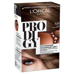 L'Oreal Paris Краска для волос "Prodigy" без аммиака, оттенок 6.0, Дуб - 1