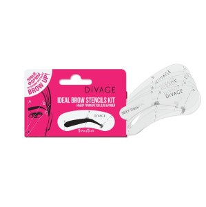 Набор трафаретов для бровей Divage Ideal Brow Stencils Kit