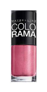 Maybelline New York Лак для ногтей "Colorama", оттенок 327, Мерцающий розовый, 7 мл - 1