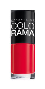 Maybelline New York Лак для ногтей "Colorama", оттенок 322, Роскошный красный, 7 мл - 1