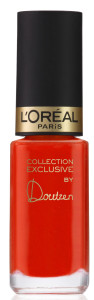 L'Oreal Paris Лак для ногтей "Color Riche. Collection Exclusive", тон Doutzen's pure red, 5 мл