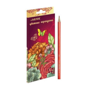KC 5022700 deVENTE Цветн карандаши "Flowers" 12 цв