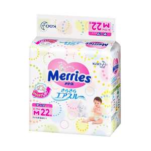 Подгузники Merries М 6-11 кг 22 шт