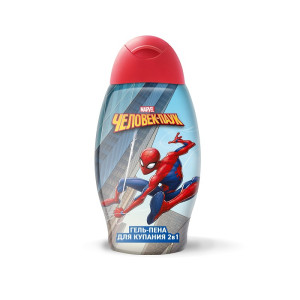 Гель-пена для душа Spider-man Double effect 400 мл