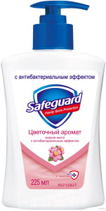 Мыло жидкое Safeguard Цветочный аромат с антибактериальным эффектом 250 мл