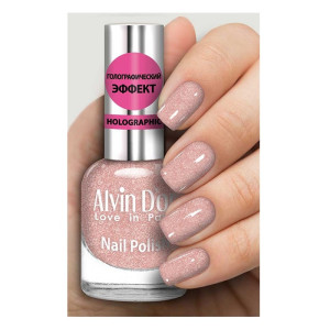 ADN-07 Лак для ногтей голографич. "Alvin D`or" 702