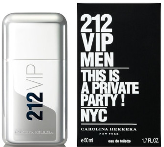 Туалетная вода Carolina Herrera 212 VIP Men мужская 50 мл
