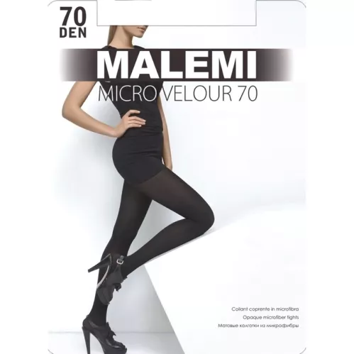 Колготки Malemi Micro velour 70 Den цвет Nero размер 2 – 1