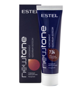 Тонирующая маска для волос Estel Newtone 7/34 Русый золотисто-медный 60 мл