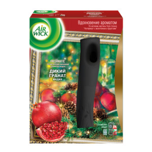 Автоматический освежитель воздуха Air Wick Freshmatic в комплекте со сменным баллоном дикий гранат. Индия 250 мл - 1