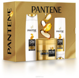 PANTENE Набор Густые и Крепкие (Шамп.+Бальз.+Маска