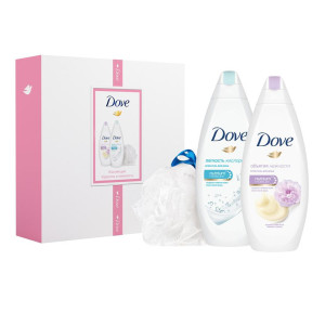 Dove подарочный набор Красота и нежность 250+250 мл - 1