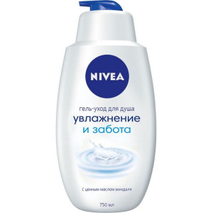 NIVEA Гель для душа Увлажнение и Забота 750 мл