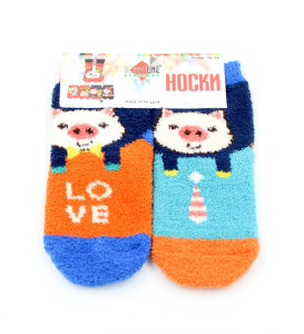 Hobby Line Носки жен 36-40 махр-пенка Поросята