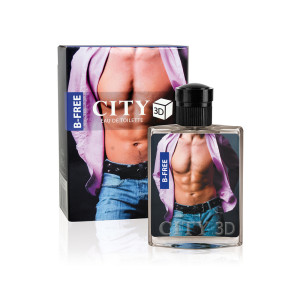 Туалетная вода City Parfum City 3D B-Free! мужская 90 мл