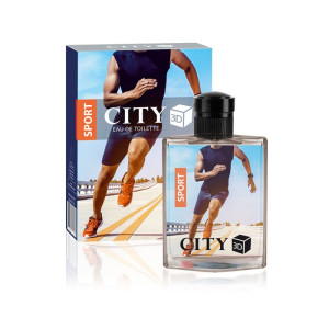 Туалетная вода City Parfum City 3D Sport мужская 90 мл