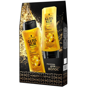 GLISS KUR Набор Oil Nutritive (Шампунь+Бальзам)