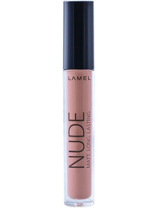 Блеск для губ Lamel Matte Nude стойкий тон 103 Пыльный 6 мл