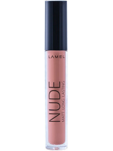 Блеск для губ Lamel Matte Nude стойкий тон 104 Ириска 6 мл