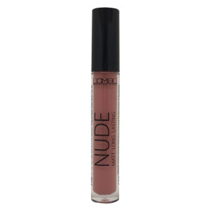Блеск для губ Lamel Matte Nude стойкий тон 106 Светло-коричневый 6 мл