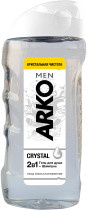 ARKO Men Гель для душа 2в1 CRYSTAL 260 мл