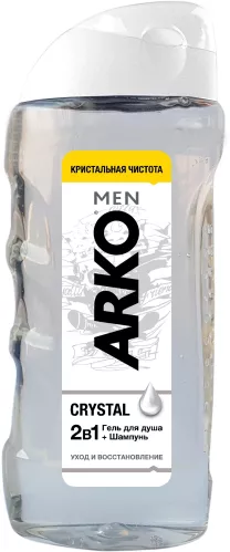 ARKO Men Гель для душа 2в1 CRYSTAL 260 мл – 1