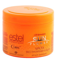 Маска для волос Estel Curex Sun Flower Восстановление и защита с UV-фильтром для всех типов волос 500 мл