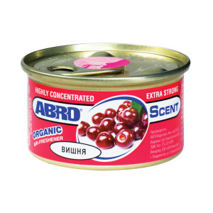 ABRO Освежитель воздуха "Лист" Вишня