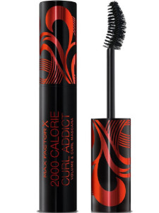 Тушь для ресниц Max Factor 2000 Calorie Curl Addict oбъемная подкручивающая тон Black 11 мл - 1