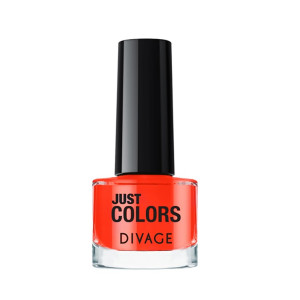 Лак для ногтей Divage Just Colors тон 37 оранжевый 6 мл