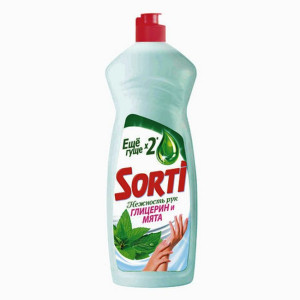 SORTI Средство д/пос Неж. рук Глицерин и мята 470 гр