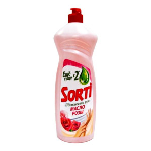SORTI Средство д/пос Неж. рук Масло розы 900 мл
