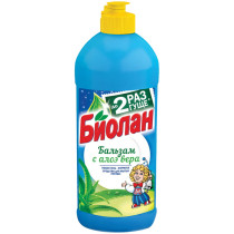 Средство для мытья посуды Биолан Алое Вера 450 мл 