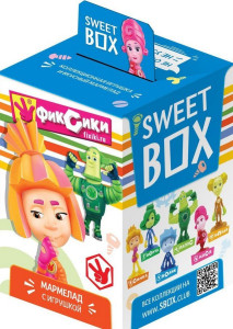 СВИТБОКС ФИКСИКИ Мармелад с игрушкой10г