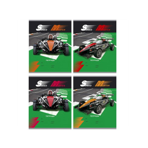 Тетрадь Speed Master линейка 12 л