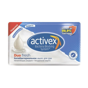 Мыло туалетное Duru Антибактериальное Activex Duo Fresh 120 гр