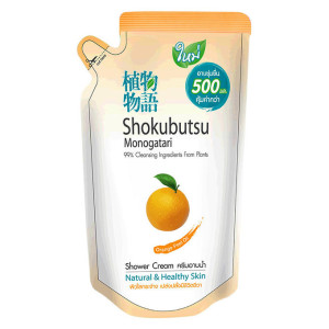 LION Shokubutsu Гель для душа Апельсиновое масло