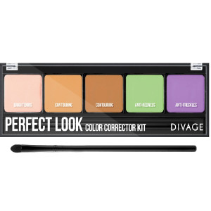 Палетка для лица корректирующая Divage Perfect look 6 гр