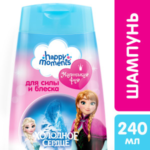 Happy Moments Маленькая Фея шампунь для силы и блеска Волшебная серия 240 мл - 1