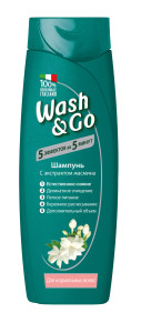 Wash&Go Шампунь Жасмин д/нормальных волос 200 мл